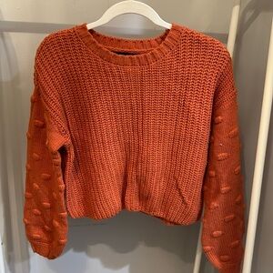 Orange Sweater